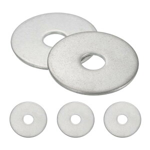 2��M12 304�X�e�����X�|�������ۍ����l�W �{���g �z�� ������ DIY �d�q�@��p13 mm ID 50mm OD 2mm��