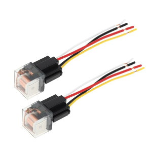 RATCHROLL 4 Pins 36V 80A 2 Pcs Auto Re-lay with Harness SoCK-Ets Waterproof Car Re-lay NA 
