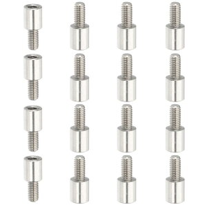 PATIKIL VOwbhX^bh 16 M3x6+6mm XeX| ی^烁X^X^hItXy[T[˂{g NbhRv^[h[ Rs[^[HA\[gLbgp Vo[