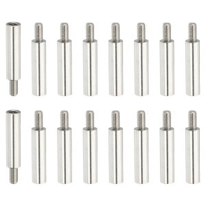 PATIKIL VOwbhX^bh 16 M3x19+6mm XeX| ی^烁X^X^hItXy[T[˂{g NbhRv^[h[ Rs[^[HA\[gLbgp Vo