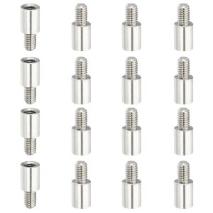 PATIKIL VOwbhX^bh 16 M4x8+6mm XeX| ی^烁X^X^hItXy[T[˂{g NbhRv^[h[ Rs[^[HA\[gLbgp Vo[