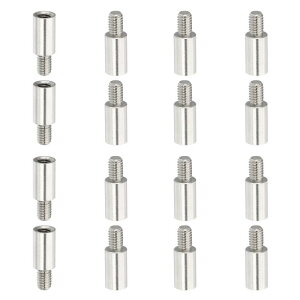 PATIKIL VOwbhX^bh 16 M4x12+6mm XeX| ی^烁X^X^hItXy[T[˂{g NbhRv^[h[ Rs[^[HA\[gLbgp Vo