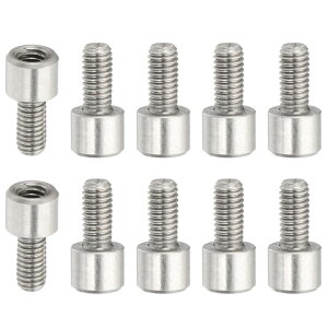 PATIKIL VOwbhX^bh 10 M3x4+6mm XeX| ی^烁X^X^hItXy[T[˂{g NbhRv^[h[ Rs[^[HA\[gLbgp Vo[