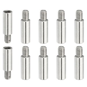 PATIKIL VOwbhX^bh 10 M6x25+8mm XeX| ی^烁X^X^hItXy[T[˂{g NbhRv^[h[ Rs[^[HA\[gLbgp Vo