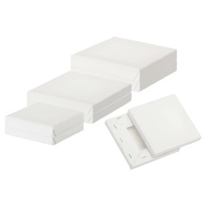 PATIKIL GpLoXA6Zbg 3x3" 4x4" 5x5" 󔒂̖ȃLoX AN G{[h GZbg ppi  G OAbV ey