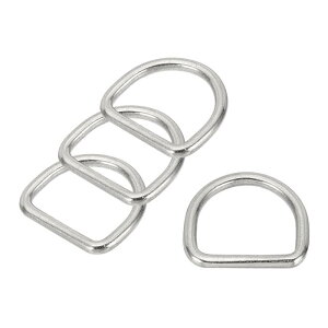 PATIKIL D�J�� 3x20x17 mm D�^�J�� ��|�p�J�� 316�X�e�����X�|�� ���� ���ړI DIY���� �x���g �H�|�i �݂艺���� ���p���[�V���p �V���o�[�g�[�� 4��