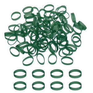 PATIKIL �V���R�[�����o�[�o���h�P�[�u���^�C1.1" 80�t���b�g���o�[�G���X�e�B�b�N�o���h �I�t�B�X�p�i�z�[���R�[�h���b�s���O�p �_�[�N��