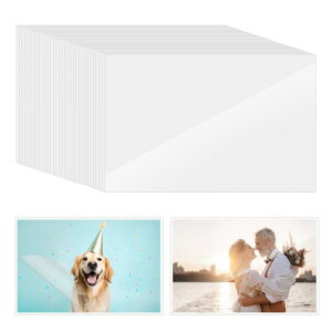 PATIKIL 5.5"x7.5" CfbNXJ[hpT[}~l[g|[` 100 6~~l[gV[g t@CJ[h~l[g|[` ^O [Np[~bgpXJ[h