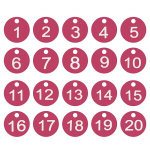 PATIKIL 1-20 ԍ^O vX`bN Eh io[ }[LO  ID L[nO^O h~g[L[`F[{bNX WLrlbg bJ[ [Ybh zCgeLXg