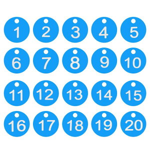 PATIKIL 1-20 ԍ^O vX`bN Eh io[h }[LO ACfeBt@C ID L[nO^O h~g[L[`F[{bNX WLrlbgbJ[ Cgu[ zC