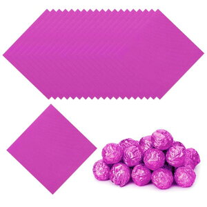 PATIKIL 3x3�C���` ���L�����f�B���b�p�[ 100�� �����` �ׂ����O���b�h�A���~���L�����f�B��� DIY�`���R���[�g�L�����f�B ��f�R���[�V�����p ���C�g�p�[�v��