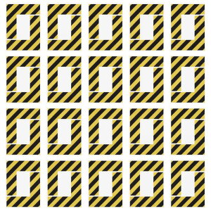 PATIKIL 5SP[V}[LOR[i[ 644 x 4 x 1.2"PVC L^tA}[LOe[vqɃfXNe[ugbvp CG[/
