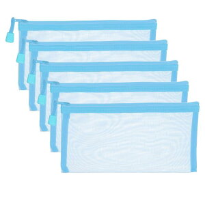 PATIKIL B6bVWbp[|[`obO 5 bVobOWbp[vX`bN[|Pbg t@C r[Y ItBX ƒpi̐p 11.5x23cm XJCu[