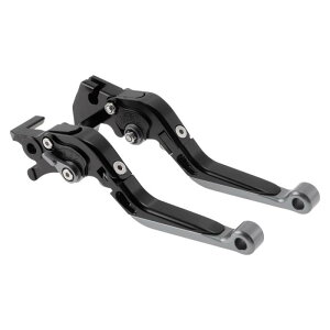Motoforti Yamaha�ɑΉ�MT125 14-21�p�̃V���[�g�����O�u���[�L�N���b�`���o�[ 6�|�W�V���������\�ȃI�[�g�o�C�n���h���u���[�L���o�[ �A���~�j�E������ �u���b�N�n���h���`�^���G���h