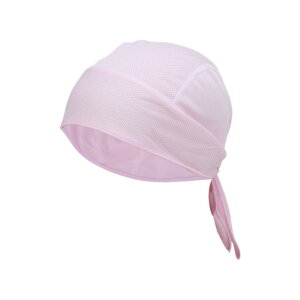 Motoforti サイクリング用帽子 汗と湿気を吸収する透湿性のある ハードハットライナー アイスシルクメッシュ生地 ピンク 29x42.5cm 1枚