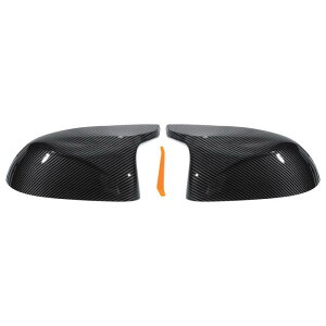 Motoforti BMW�ɑΉ� X5 F15 X6 F16 X3 F25 LCI X4 F26 2014-2018�N�p�y�A���E�T�C�h�r���[�~���[ �J�o�[�L���b�v�����h�A�E�B���O�~���[ �L���b�v�J�[�{���t�@�C�o�[ �p�^�[���u���b�N