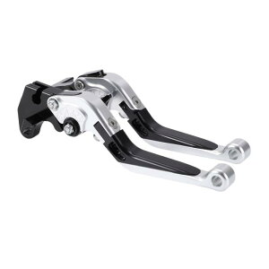 Motoforti Yamaha�ɑΉ�MT125 2014-2021�p�̃V���[�g�����O�u���[�L�N���b�`���o�[ 6�|�W�V�������[�^�[�T�C�N���n���h���u���[�L���o�[ �A���~�j�E������ �V���o�[�g�[���w�b�h�u���b�N�n���h��