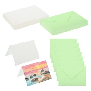 PATIKIL 5x7C`̂ȂJ[hA50̕t|XgJ[h140lb/300 G S MAA[gyCgnIȊӃm[gA