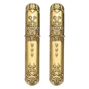 PATIKIL 木製 刺しゅう針収納ホルダー 3個セット 携帯用刺しゅう針ピン楊枝収納チューブケース 手芸編み物用 ダーク茶色スタイル18