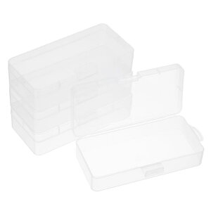 PATIKIL 7.3x3.5x1.8" ~jvX`bN[e{bNX 6 NAȒ`I[KiCU[Rei qWt Wt ȃACe r[Y  A[gNtg Wp