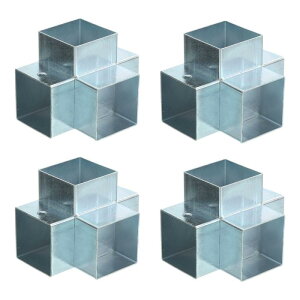 4-Way K[{ʃLbg pR[i[ʖ؍HDIY|Xgx[XLbg 1.6" x 1.6" p OeXK[{OLr (4 pbN)