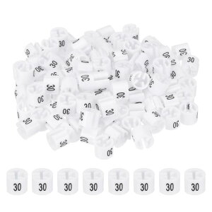 PATIKIL 100mnK[}[J[ ԍ30^O 3.0mmbh ߗރTCYnK[Nbv Fx ߗރnK[p zCg