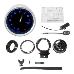 Hihaha 2" 52mm ^R[^[Q[W Jtȃ|C^[ RPM ^R[^[ ^RQ[W 0-9000RPM W/ ZT[ƃuPbg jo[T^R[^[ ԗp DC 12V