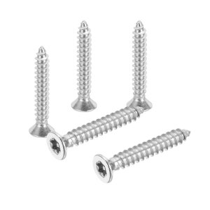 PATIKIL 100�� �t���b�g�w�b�h�g���N�X / �X�^�[�˂� M3 x 20mm �g���N�X�h���C�u�Z���t�^�b�s���O�؂˂��X�e�����X�|�J�E���^�[�V���N�h���˂�T10�r�b�g�t���i�؍� ������p�j