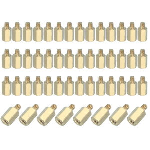 PATIKIL M2.5 x 7+3 mm XlWZp^JPCBX^hIt 50 FPVh[NbhRv^[PCB}U[{[hX`[lWibgZbgRs[^[dCp 