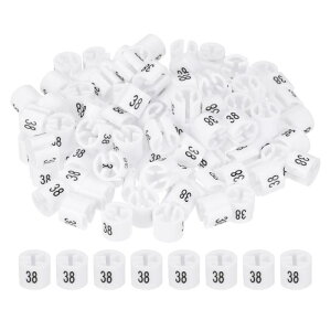 PATIKIL 100mnK[}[J[ ԍ38^O 3.0mmbh ߗރTCYnK[Nbv Fx ߗރnK[p zCg