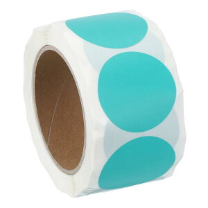 PATIKIL 2" 500̃J[hbgXebJ[ J[R[fBOx 󔒂̉~`XebJ[ SEhvCXXebJ[ ݌  K[W p VA