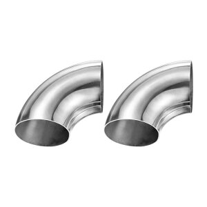 M METERXITY 2pbN OD 3" 90 x}hȂG{ 1.5 mm 304XeX|rCG{[pCv ԗrCVXe Ki肷Ȃp 115 mm