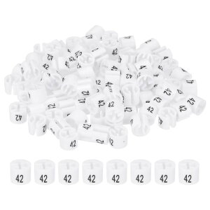 PATIKIL 100mnK[}[J[ 42ԃ^O 3.0mmbhΉ ߗރTCYnK[Nbv J[R[hx ߗރnK[p zCg