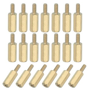 PATIKIL M2.5 x 11+6 mm ���X�l�W�Z�p�^�JPCB�X�^���h�I�t 20�� FPV�h���[���N���b�h�R�v�^�[PCB�}�U�[�{�[�h�X�`�[���l�W�i�b�g�Z�b�g�R���s���[�^�[�d�C�p ��