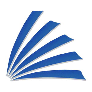 PATIKIL 4インチの矢の羽 25個入り 右翼の矢の羽 トルコの羽毛 DIYターゲットシューティング 狩猟用のアーチェリーアクセサリー ライトブルー