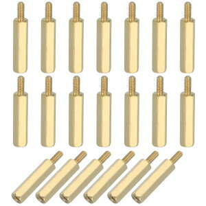 PATIKIL M2.5 x 19+6 mm XlWZp^JPCBX^hIt 20 FPVh[NbhRv^[PCB}U[{[hX`[lWibgZbgRs[^[dCp 