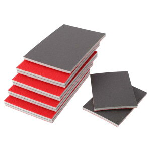 TUCKBOLD 20個3.94 x 2.76インチP600サンディングスポンジファインサンディングパッド金属木材乾壁壁石自動車塗料プラスチックDIY 0.2インチ