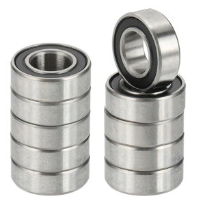 PATIKIL MR126-2RS [aʎ 6mm x 12mm x 4mm 10pbN _uSV[t~j`AxAO d[^[YƋ@Bp &Vo[