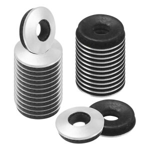 M METERXITY 80�p�b�NEPDM�{���f�b�h�V�[�����O���o�[���b�V���[ 304�X�e�����X�X�`�[��#8 x 3/8" OD�l�I�v�������o�[���b�V���[�K�X�P�b�g �{���g/�X�N�����[/�@�B/�D/�����p