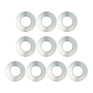 PATIKIL M18x36x2.2mm �t���b�g���b�V���[ 10�� 65Mn�|�x���r���X�v�����O�f�B�X�N���b�V���[ �~���` �˂��ꃁ�g���b�N�K�X�P�b�g �����ԎY�ƌ��ݗp�i���������߂����j