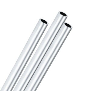 M METERXITY 3�p�b�N 300mm 6063 �A���~�ۊ� ���a12mm �O�a16mm �V�[�����X�A���~�`���[�u ����/�@�B���H/DIY�N���t�g�p �����X�g���[�g�p�C�v [0.47x0.63x12]