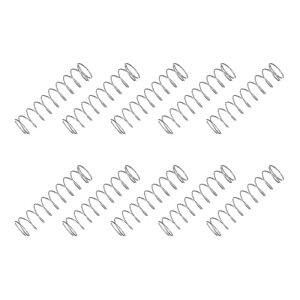 �~�j���k�X�v�����O �����΂� ���k�o�l 12mm OD 0.8mm���C���a 50mm���R���� 304�X�e�����X�| �ƒ�C���p DIY�v���W�F�N�g�p �V���o�[�g�� 10����
