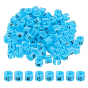 PATIKIL 100 mnK[}[J[ ԍ48^O 3 mmbhɃtBbg ߗރTCY^O nK[Nbv ی^J[R[hx ߗރnK[p u[