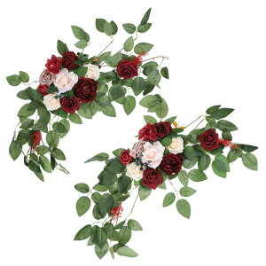 PATIKIL �E�F�f�B���O�A�[�`�̉ԁA2�̐l�H�V���N�t�F�C�N���[�Y�t�����[�X���b�O�A���[�t�t���E�F���J���T�C���Z�����j�[���Z�v�V�����p�[�e�B�[�����p�A�_�[�N���b�h/�s���N