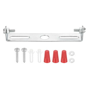 PATIKIL 95 mm ユニバーサル照明器具取り付けブ ラケットキット ライトクロスバー シーリングライトプレート ネジ付き 壁ライト シーリングライト ペンダント シャンデリア用