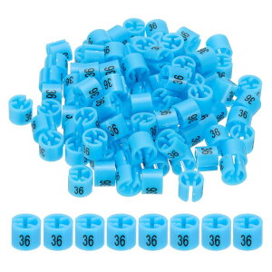 PATIKIL 100 mnK[}[J[ ԍ36^O 3 mmbhɃtBbg ߗރTCY^O nK[Nbv ی^J[R[hx ߗރnK[p u[