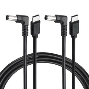 USB C to DC �d���P�[�u�� 12V 3A 36W 5.5x2.1mm 2m USB C to DC �o�P�b�g�v���O PD�g���K�[ Ty pe-C �d���R�[�h �}���[�d�P�[�u�� �m�[�g�p�\�R�� ���j�^�[ �Ď��J�����p 2�{�p�b�N