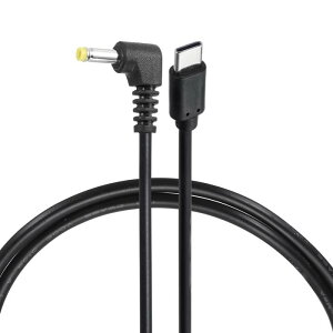 USB C to DC �d���P�[�u�� 15V 3A 45W 4.0x1.7mm 3.2ft USB C to DC �o�P�b�g PD�g���K�[�v���O Ty pe-C�d���R�[�h �m�[�gPC�E���j�^�[�E�h�ƃJ�����p�}���[�d�P�[�u��