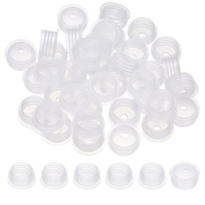 PATIKIL 17mm�v���X�`�b�N�{�g���p�A�_�v�^�[ 36�Z�b�g �������ݎ��{�g���v���O�i���t���j �f�B�X�y���T�[�L���b�v �������p�X�g�b�p�[ ����E�A�E�g�h�A�E�R�X���e�B�b�N�E�V�����v�[�E�G