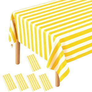 5���Z�b�g �����X�g���C�v�e�[�u���N���X 137×274cm �����` �h���e�[�u���J�o�[ �_�C�j���O �a�����p�[�e�B�[ �L�b�`�� �s�N�j�b�N�p